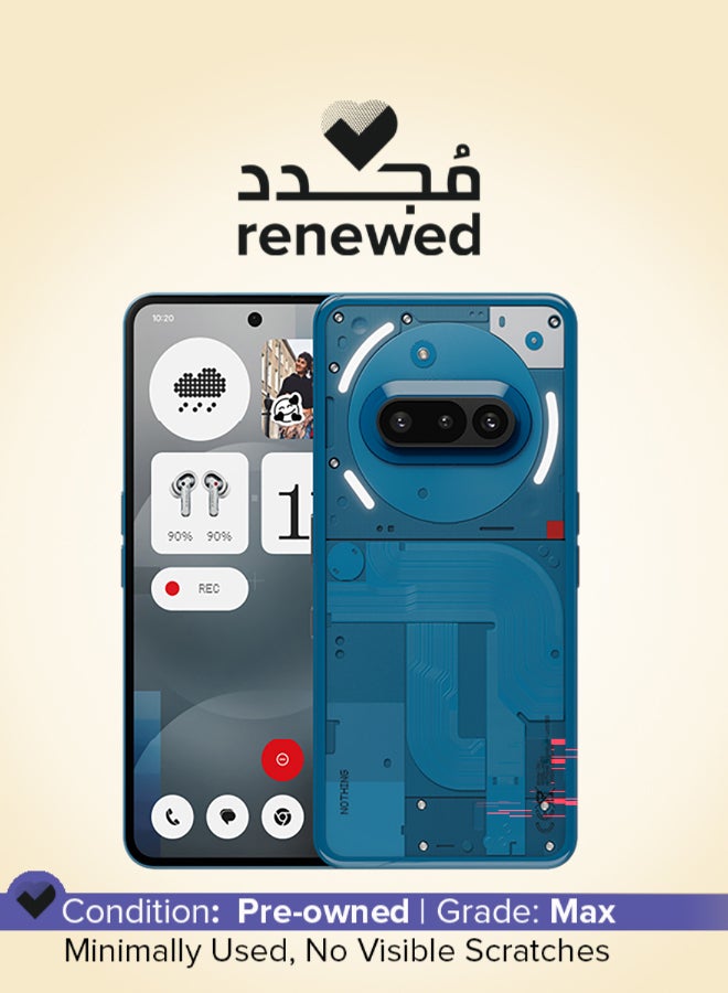 Nothing Renewed - Phone 3a 5G Dual SIM Blue 12GB RAM 256GB - International Version - Image 1