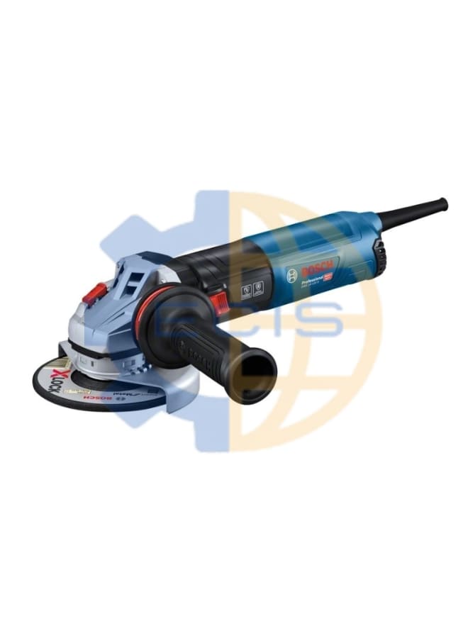 BOSCH 5-inch 1400-watt angle grinder with vibrating handle and Bosch German protection filter
