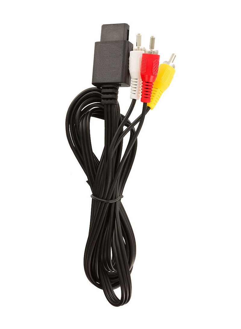 PS2 PS3 AV Audio Video Cable Cord , AV to RCA Cord for PS2/PSX/PS3 Slim  - Image 1