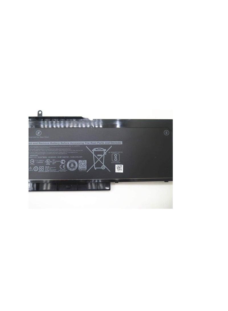 Terabyte VG93N 11.4V 92Wh Replacement Laptop Battery Compatible for Dell Latitude 5580 5590 5591 E5580 E5591 Precision 15 3520 3530 M3520 M3530 Series Notebook WFWKK 0WFWKK 0VG93N - Image 4