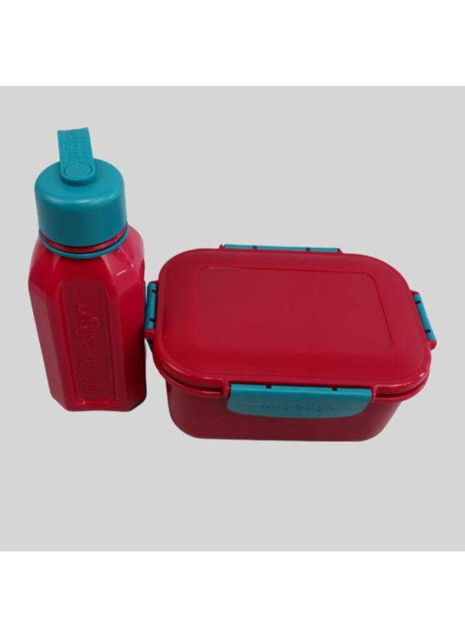 m-design Fuchsia/Teal Lunch Set - 1.1 L 