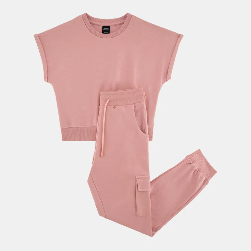 سن اند ساند سبورتس طقم تيشيرت وبنطال للأطفال