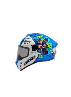 AXXIS Helmet AXXIS Draken S FF112D Star C17 matte fluor blue  - Image 1