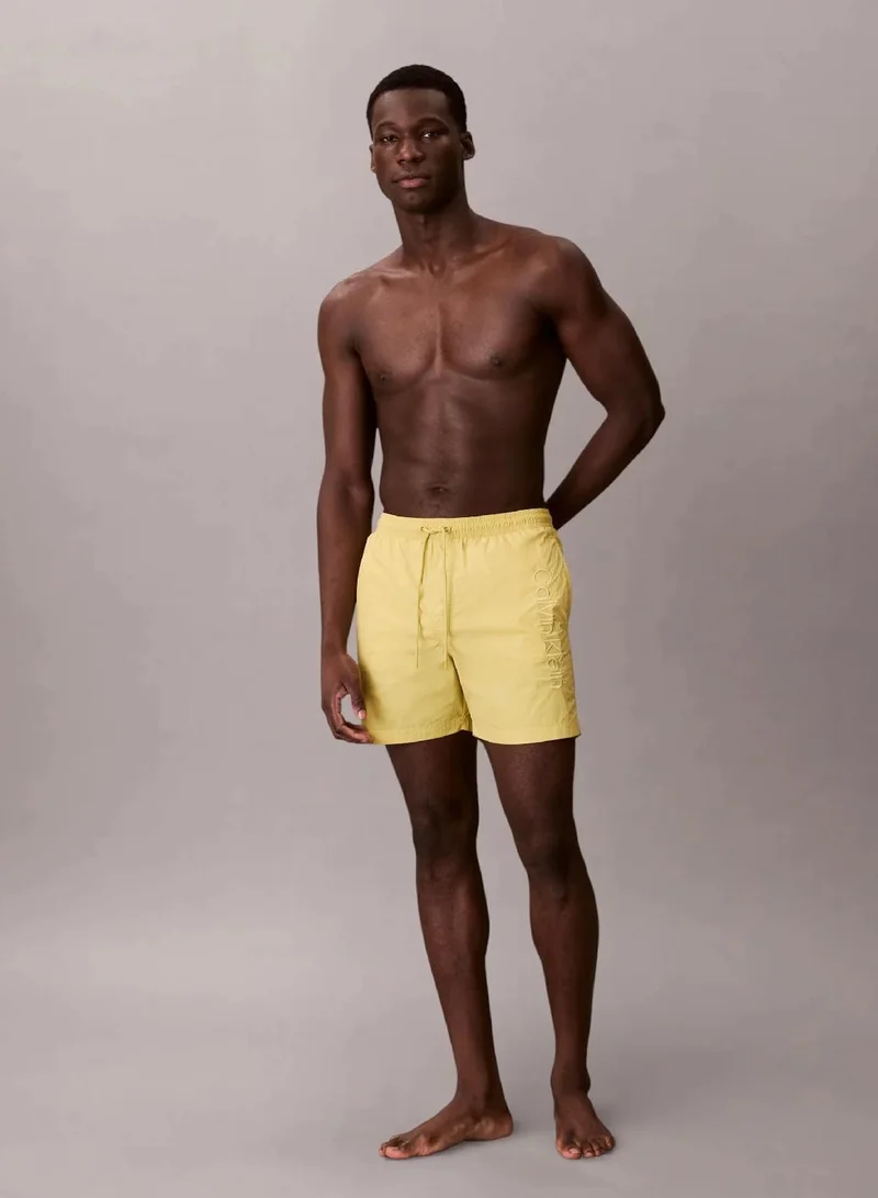 Medium Drawstring Swim Shorts - CK Tech