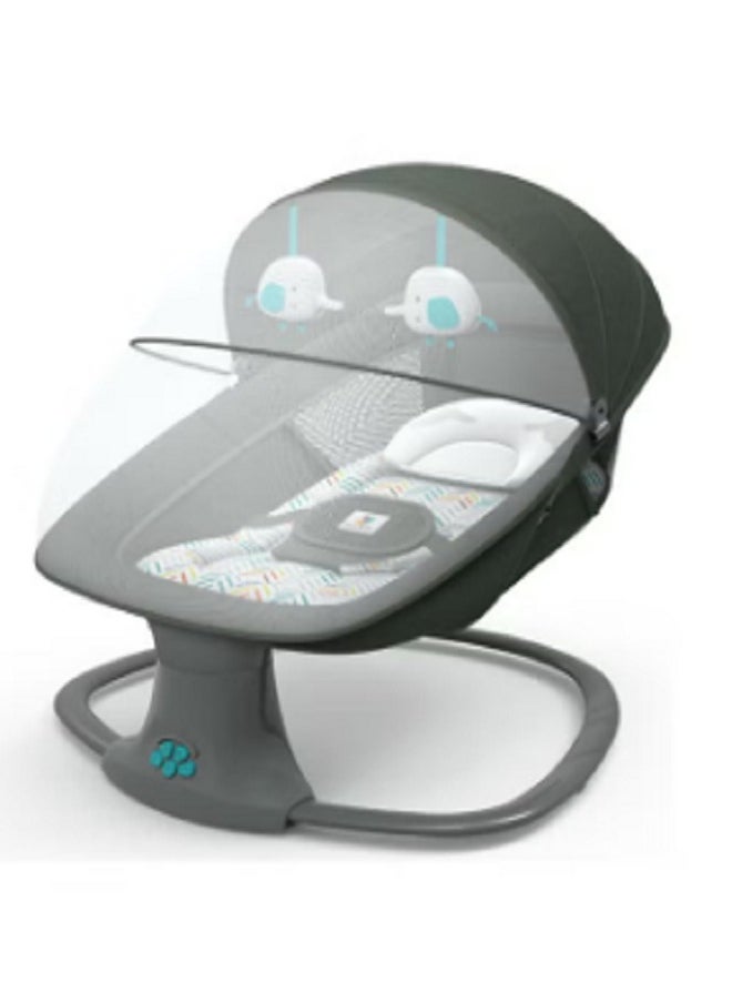 Mastela - 3-In-1 Deluxe Multifunctional Baby Swing Bassinet Cardle For Newborn - Grey - Image 1