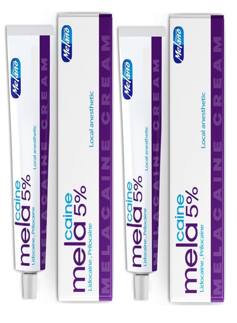 ميلانوفارما 2 قطعة من كريم ميلاكيين 5%  15 جم - Image 1