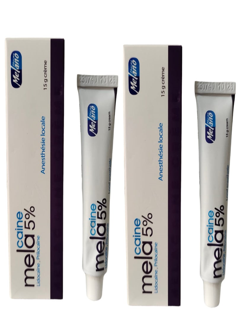 ميلانوفارما 2 قطعة من كريم ميلاكيين 5%  15 جم - Image 4