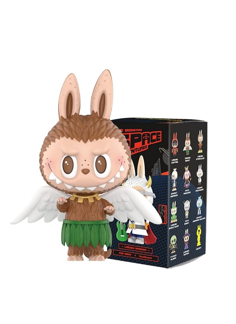 POP MART POP MART LABUBU Space Adventure Series whole set 12pcs Blind Box Toy Box Bulk Popular Collectible Random Art Toy Hot Toys Cute Figure Creative Gift  - Image 1