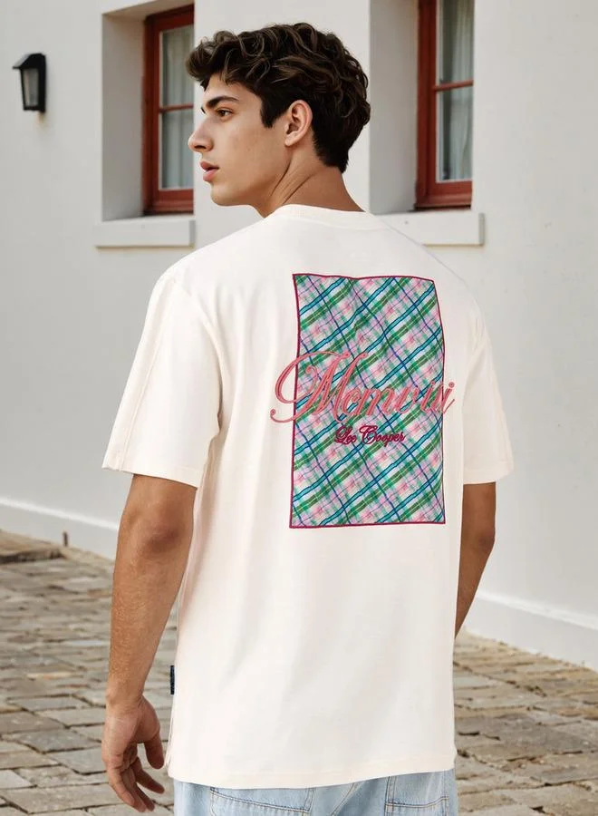 Lee Cooper Lee Cooper Applique Detail Crew Neck T-shirt