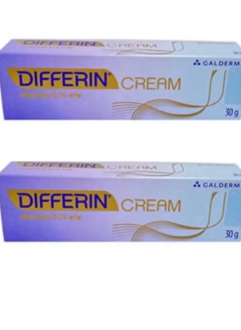 GALDERMA Pack Of 2 Differin Cream 30GM 