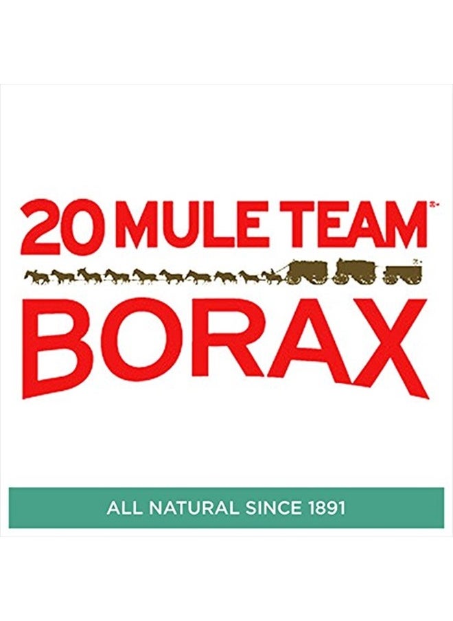 20 Mule Team All Natural Borax Detergent Booster & Multi-Purpose Household Cleaner, 65 Ounce, 4 Count  - Image 5