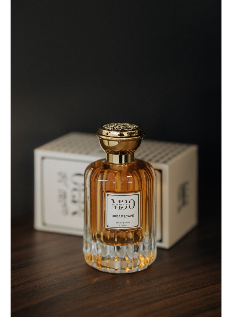 March Thirty DREAMSCAPE Eau de Parfum – Long Lasting Unisex Perfume | Powdery Coconut Chocolate Amber Tonka – 100ml - Image 2