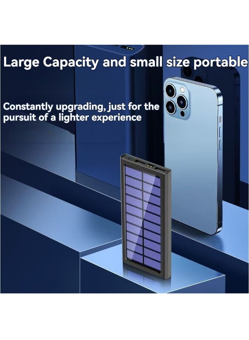 New solar power bank 10000 mAh large capacity thin and light portable power bank  - Image 4