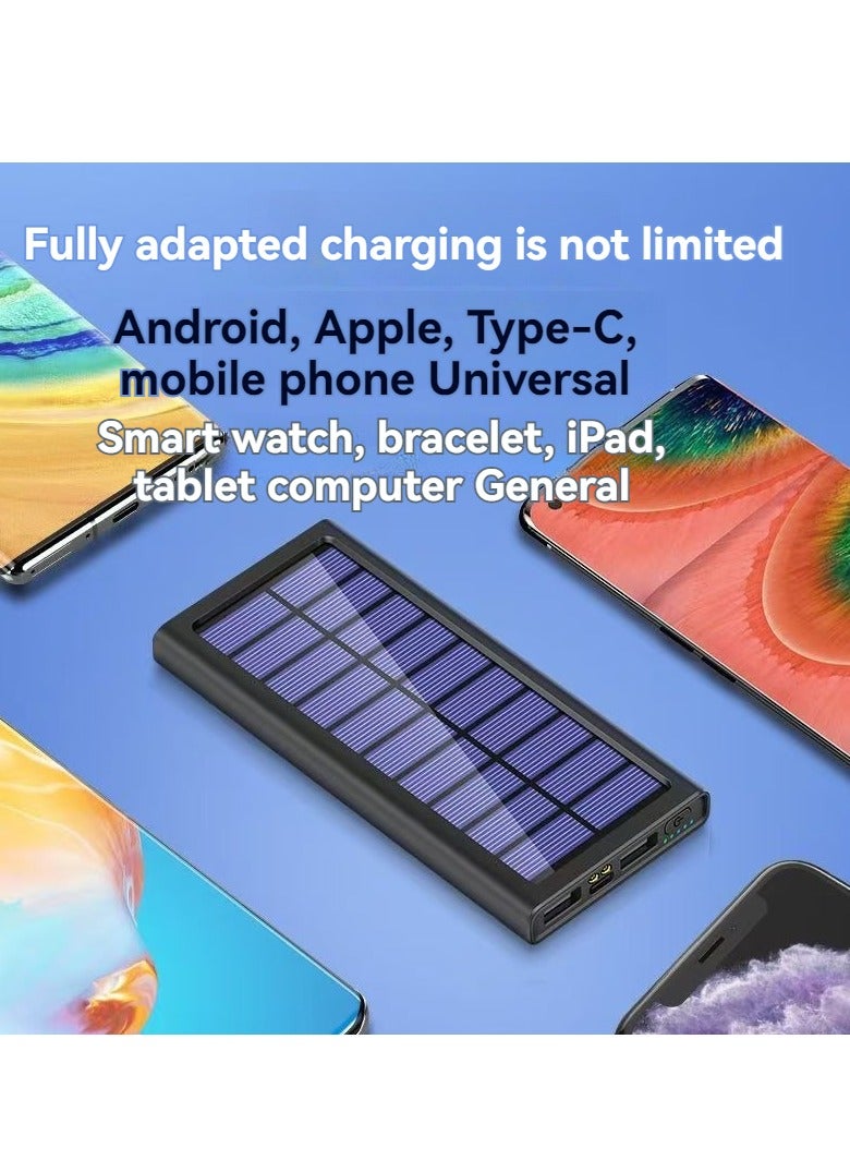 New solar power bank 10000 mAh large capacity thin and light portable power bank  - Image 2