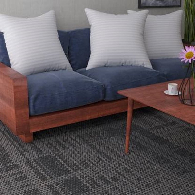 Habitat Square Pillow 24x24 Inches Set of 3 Alberta Microfiber Hotel Quality Premium Fibre Soft Cushion Filler White - Image 1