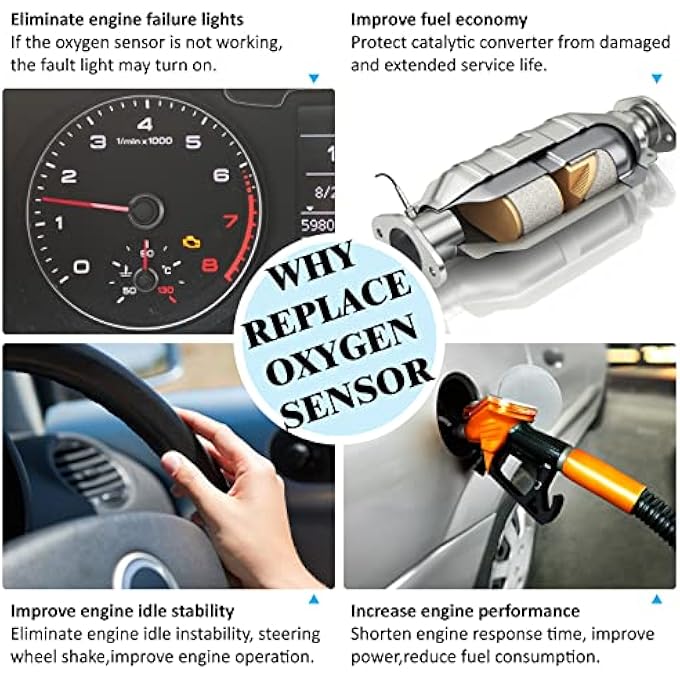 DOSKJOK Air Fuel Ratio O2 Oxygen Sensor Upstream 2349051 Replacement For 25054050 Compatible With Lexus Gs350Gs450HGx470Is350Ls460Lx470 Toyota 4RunnerFj CruiserLand CruiserTacomaTundra - Image 3