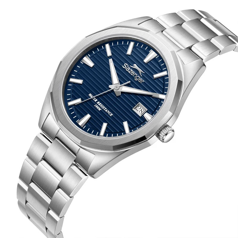 Slazenger  Men's Metal Analog Watch SL.9.2638.1.390 - 40 mm  | Best Price UAE