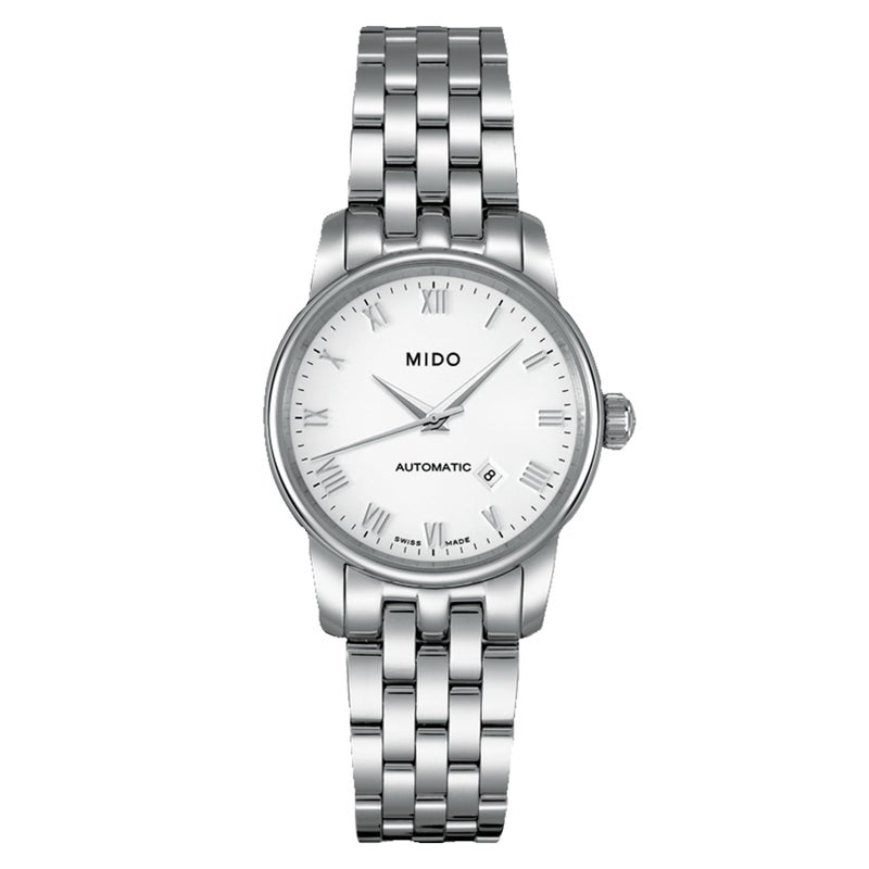 MIDO Baroncelli - Swiss Automatic Watch for Women - White Dial - Case 29mm - M76004261 - Image 2