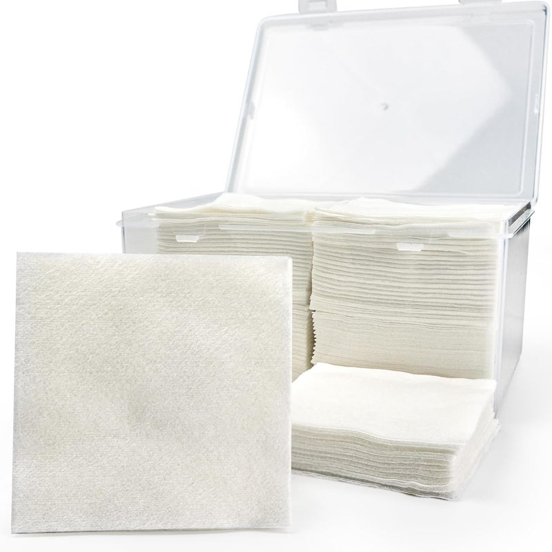 PINGMIC Gun Cleaning Patches - Lint Free, Highly Absorbent, 2"x2" Cleaning Patches for Firearms 9mm /.30cal, 3"x3" for 12-20 Gauge, Bulk Gun Wipes - Image 1