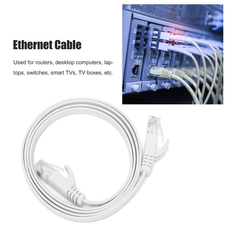 Cat6 Ethernet Cable 2m Gigabit Network Cable 8Core Twisted Pair Gold Plated RJ45 - Image 4