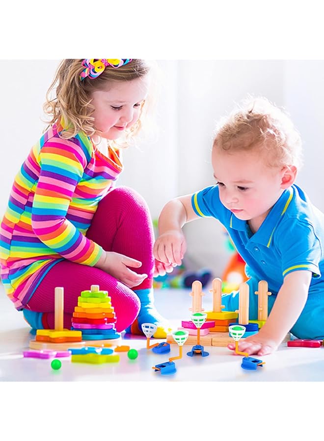 كاست ويف مجموعة ألعاب كرة السلة الصغيرة للأطفال، 30 قطعة، لعبة إطلاق نار ممتعة على سطح المكتب، مثالية لحفلات أعياد الميلاد والديكورات - Image 2