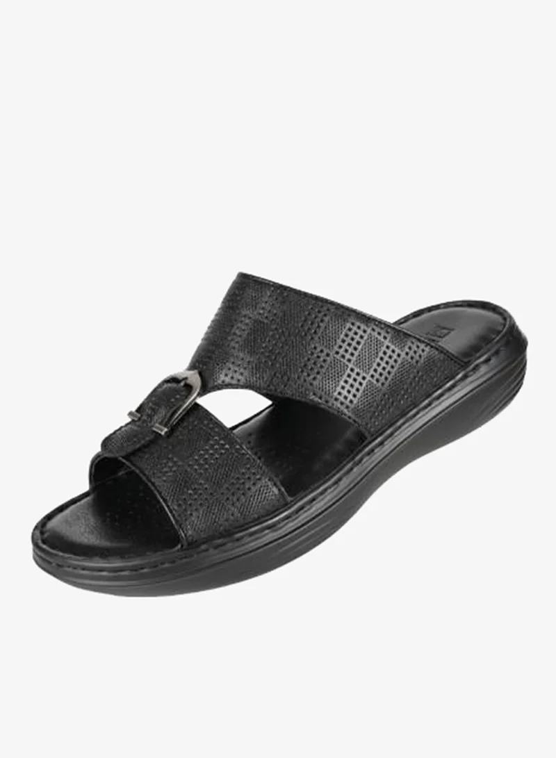 008-3615 Barjeel Uno Mens Arabic Sandals 21410-64 Black
