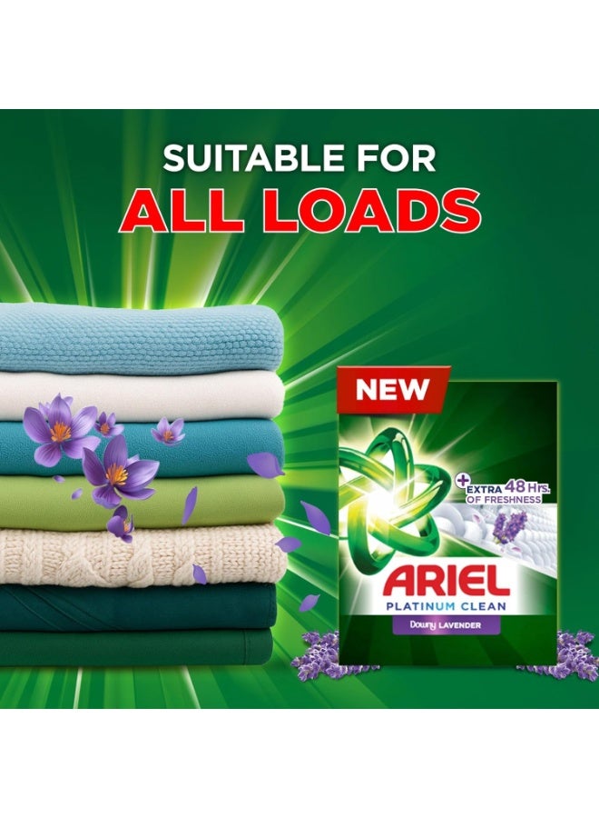 Ariel Platinum Clean Downy Lavender Laundry Detergent Powder, 2.25kg - Image 3