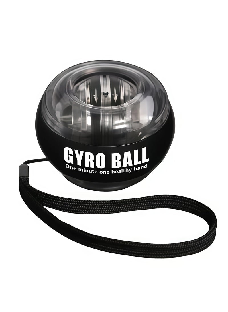 Panda Sports Colorful Light Wrist Power Gyro Ball, suitable for arms and fingers, automatically activates strength, forearm strengthener, gyroscope-equipped lightweight trainer - Image 1