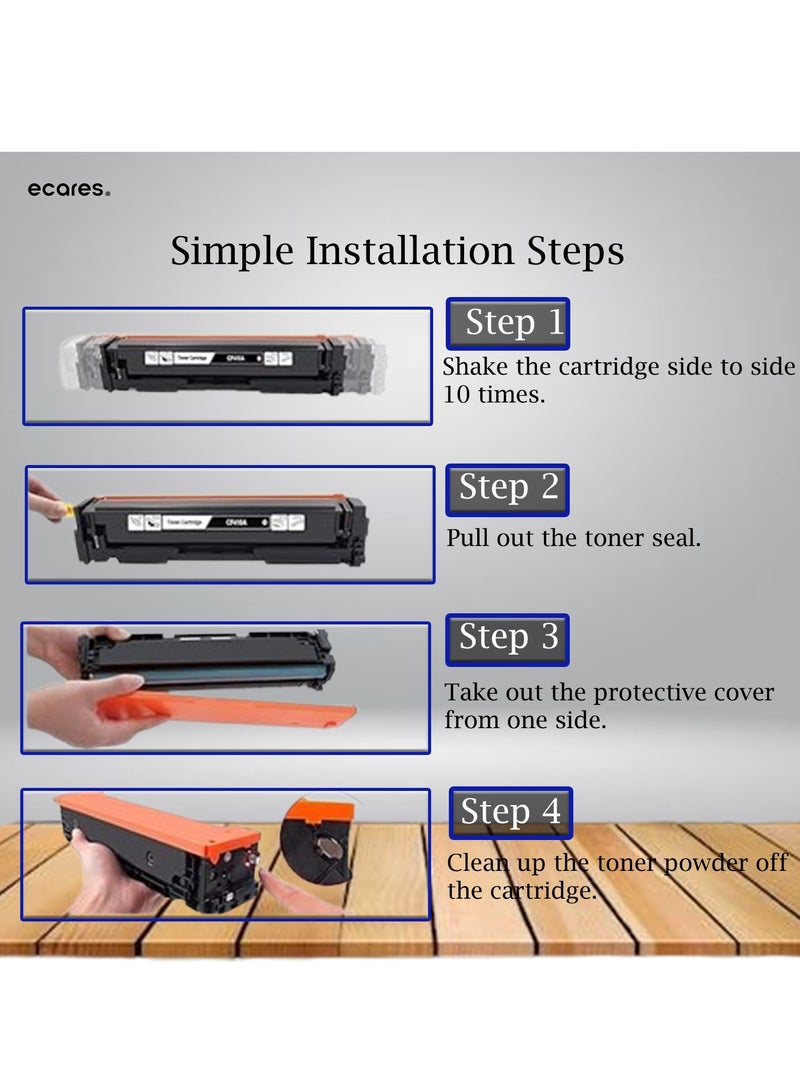 إيكاريس®خرطوشة حبر متوافقة 130A CF353A لطابعة MFP M176 M176n M177 M177fw (أرجواني) - Image 4