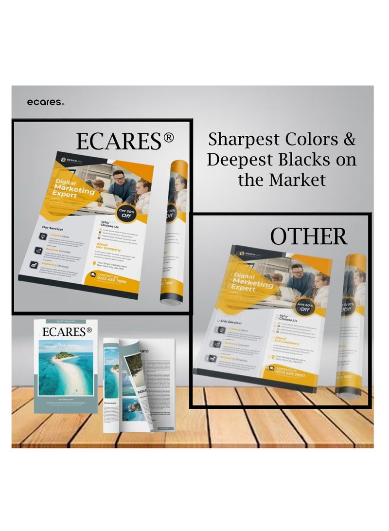 إيكاريس®خرطوشة حبر متوافقة 130A CF353A لطابعة MFP M176 M176n M177 M177fw (أرجواني) - Image 2