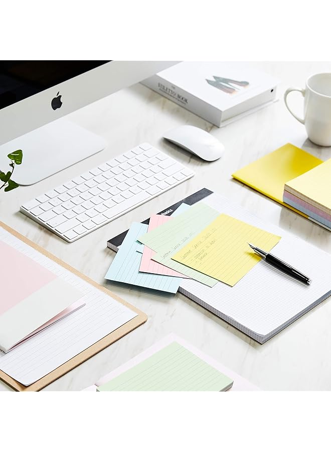 erorex A6 Ruled Index Cards Assorted Neon Colors Pack Of 200 - Image 5