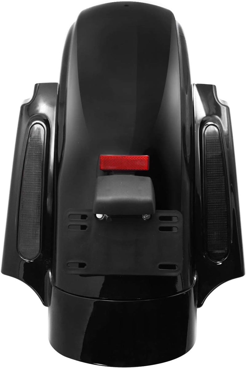 HDBUBALUS Motorcycle Rear Fender System with LED Light - Image 4