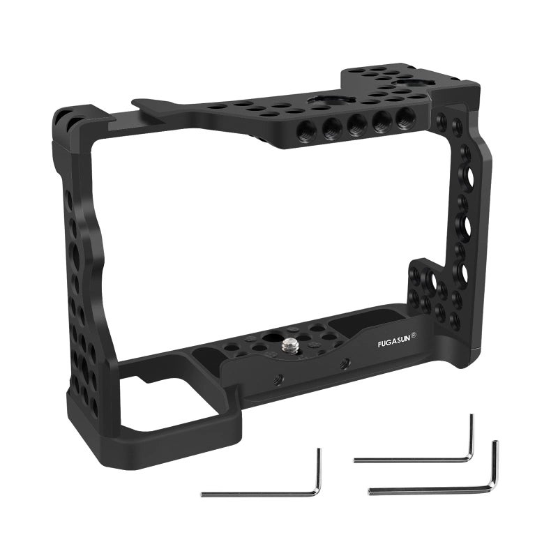 A7ii A7Riii A7iii cageA9 A7III A7M3 A7Riii A7ii Camera Cage for Sony A9 A7M3 A7III A73 A7RIII A7R3 A7II Camera Case Rig Cold Shoe