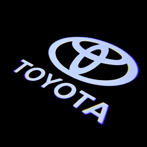 KMH Ghost Shadow Light LED Projector Light Compatible with Toyota Innova Crysta | Warning Anti Rear end Collision | 3D Welome Sensor Wireless Car Door Entry Logo Lamp Light - Pack of 1 - Image 2