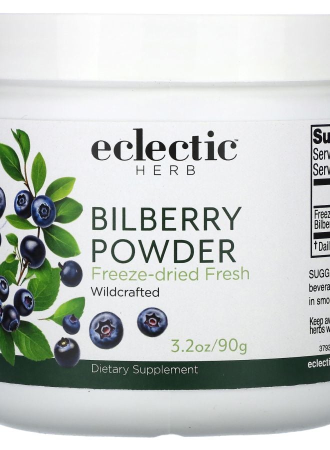 Bilberry Powder 3.2 oz (90 g)