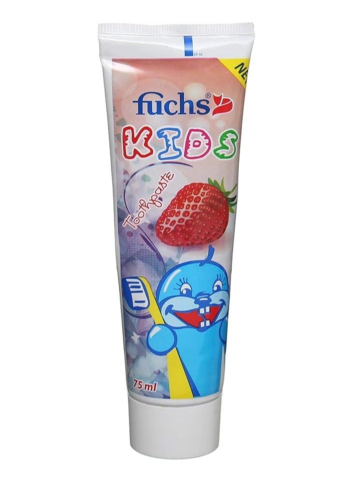 Fuchs Kids Tooth Paste Gel Strawberry Flavour - 75 Ml - pzsku/Z0B27D690E94823A192A6Z/45/_/1713972611/0118ce22-b345-446a-aabb-15fd8eedae15