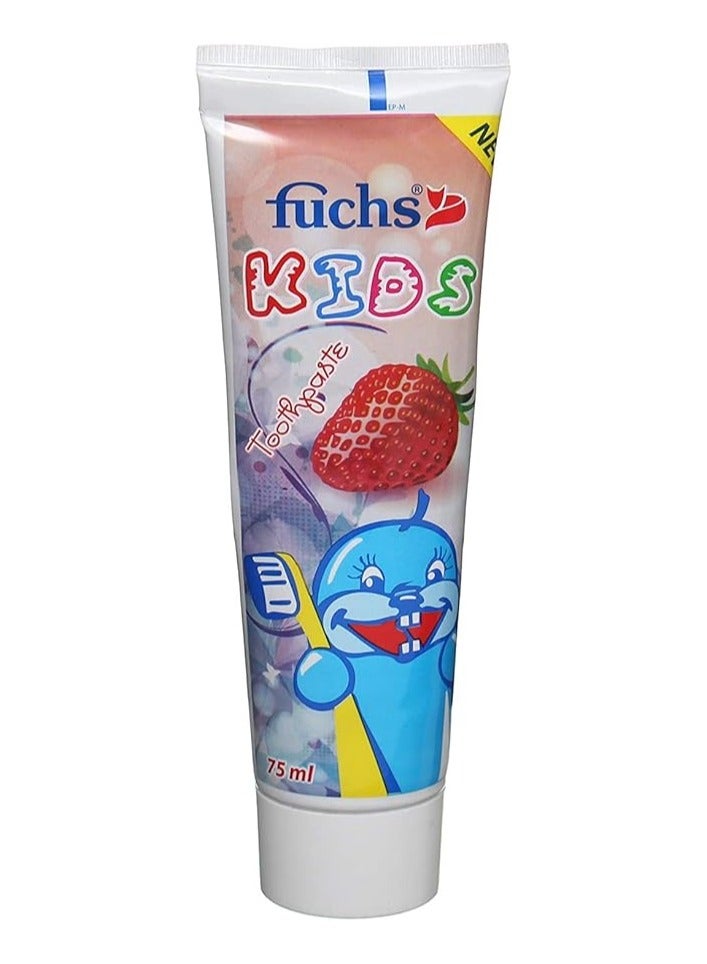 FUCHS Fuchs Kids Tooth Paste Gel Strawberry Flavour - 75 Ml  - Image 1