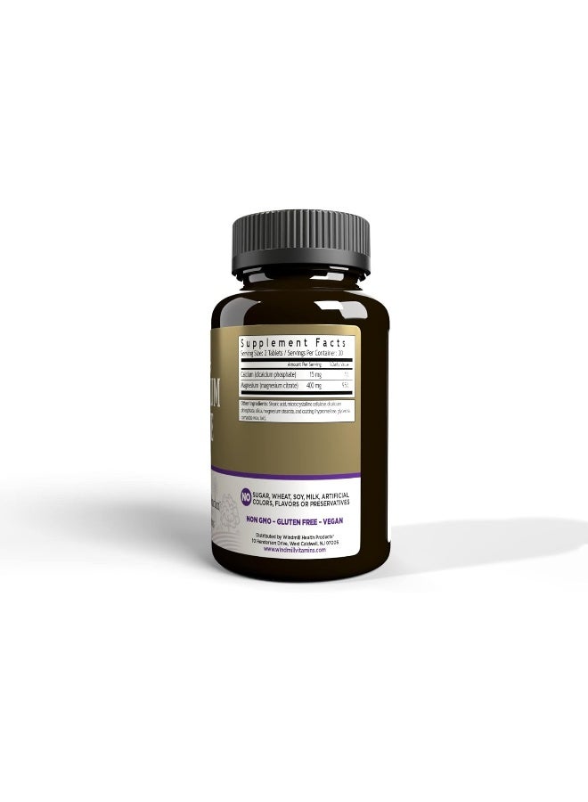 WINDMILL Natural Vitamins Magnesium Citrate 400Mg 60 Tablets - Image 2