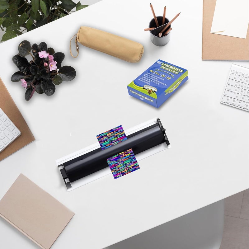 FIS Laminating Film, 80x110mm, 125 Micron Thickness, 100 Sheets Pack - Image 5