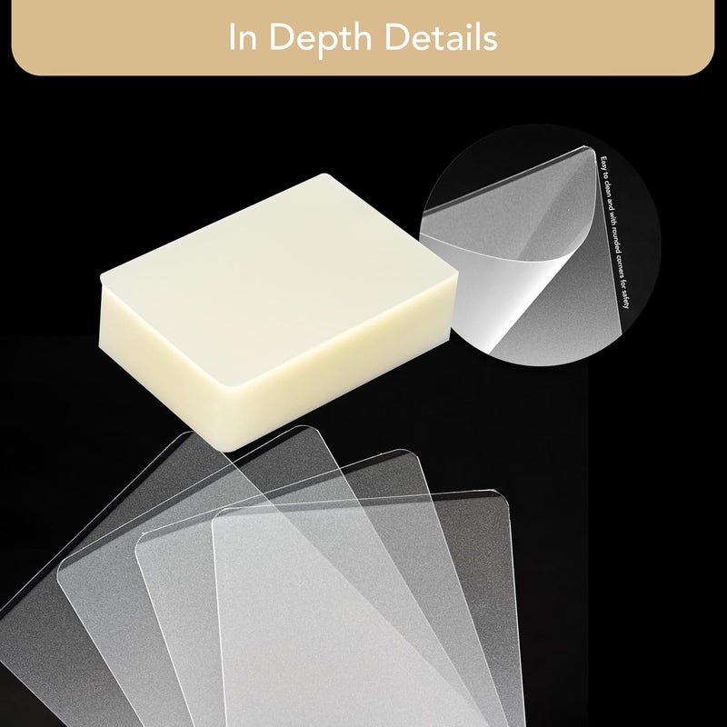 FIS Laminating Film, 80x110mm, 125 Micron Thickness, 100 Sheets Pack - Image 3