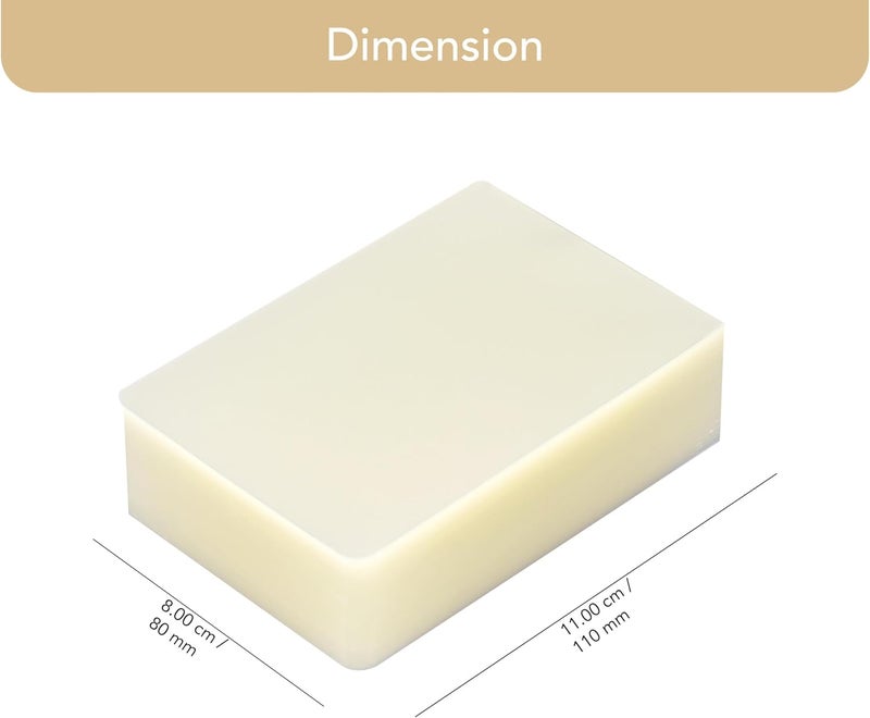 FIS Laminating Film, 80x110mm, 125 Micron Thickness, 100 Sheets Pack - Image 4