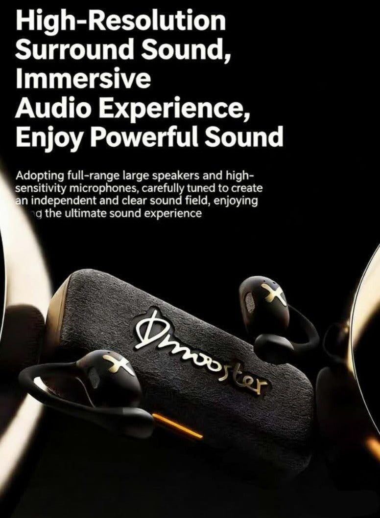 Dmooster D73 Wireless Open Earbuds | 7.2g Ultra-Light + 300mAh Battery with 1.5H Fast Charge & Long Playtime + ASM Directional Sound - Image 4