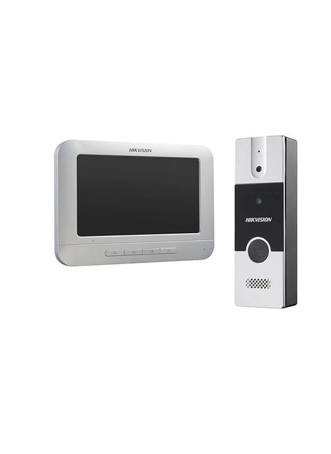Analog Video Door Phone/Bell with 7" TFT LCD Screen Wired| 1080p Resolution | Built In Mic & Loudspeaker| Noise Echo Cancellation| Record Up to 200 Picture | One Call Button