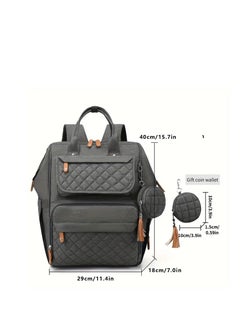 ARCOON Waterproof Diaper Bag Backpack - Large Capacity, Multifunctional, Perfect for Moms & Dads, Ideal for Travel & Shopping  - Image 2