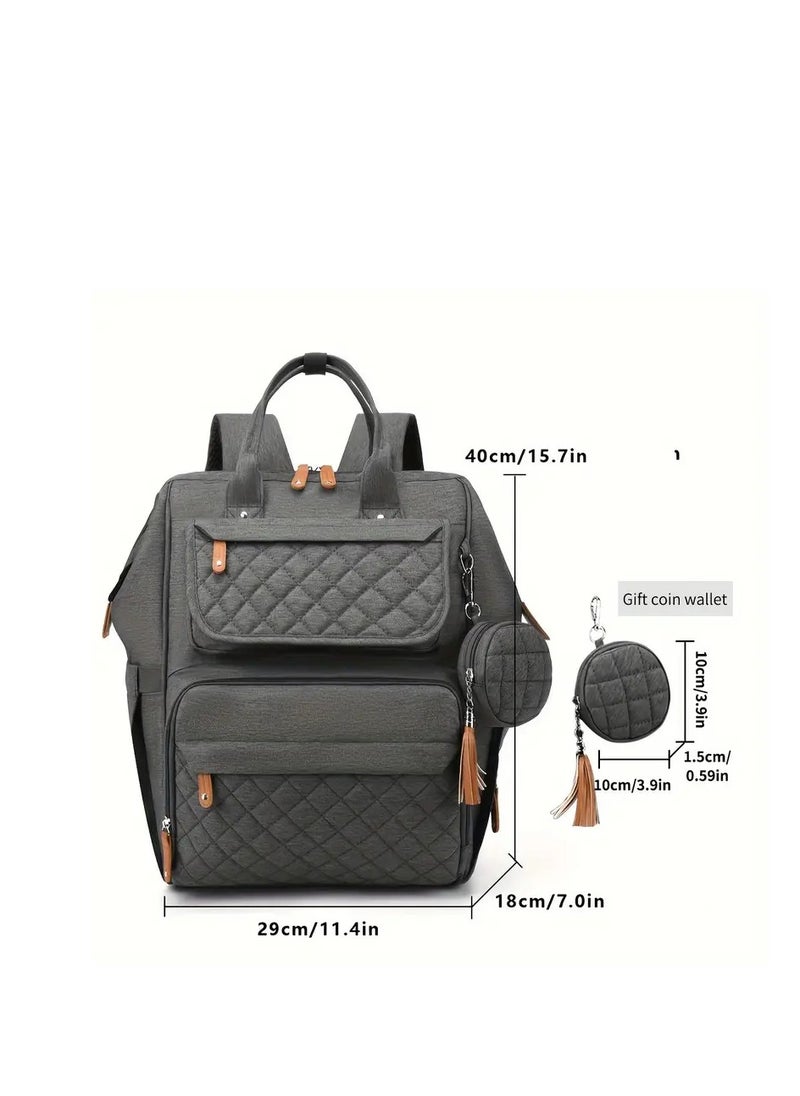 ARCOON - Waterproof Diaper Bag Backpack - Large Capacity, Multifunctional, Perfect for Moms & Dads, Ideal for Travel & Shopping - Image 1