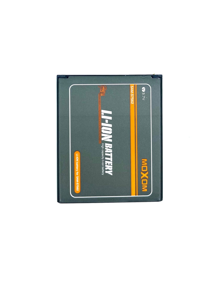 MOXOM 1500 mAh Replacement High capacity Polymer Battery For Samsung Galaxy S7562  - Image 1
