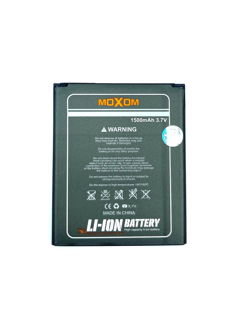 MOXOM 1500 mAh Replacement High capacity Polymer Battery For Samsung Galaxy S7562  - Image 2