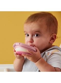 b.box Fill + Feed (Lullaby Blue) | Reusable Baby Food Pouch | Toddlers & Babies 4M+ | Silicone/Nylon Pouch, Bpa Free Plastic Lid | Dishwasher & Microwave Safe | 110Ml (3.7Oz Or ½ Cup Capacity)  - Image 2