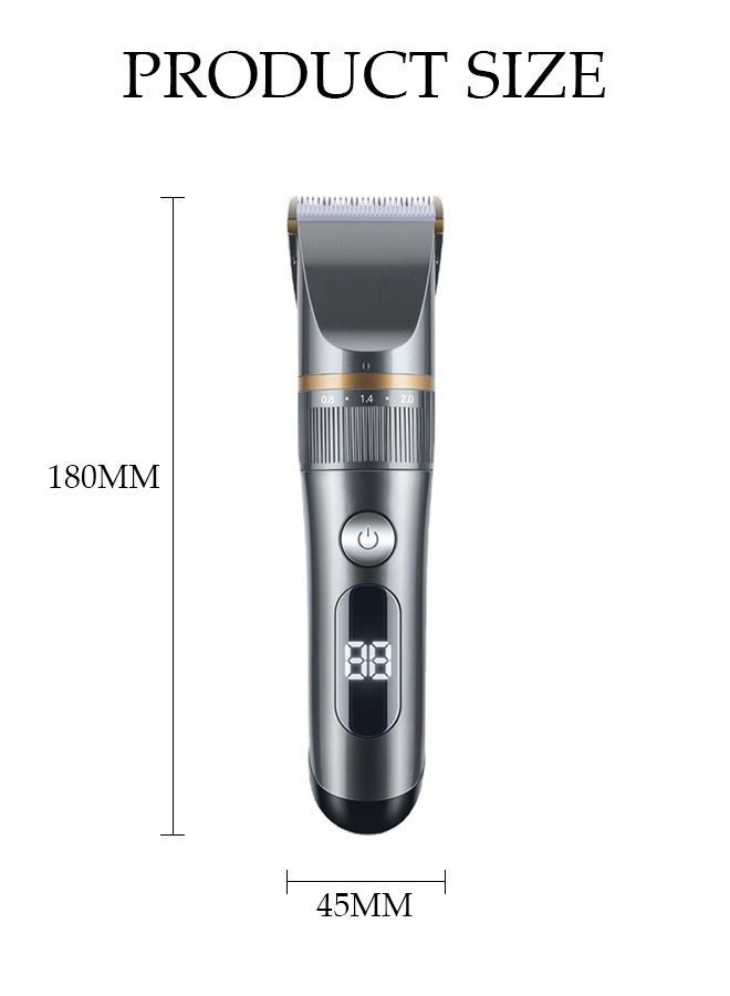 DUNISO Hair Clippers Electric with 5 Modes 4 Kinds of Positioning Combs Hair Cutting Kit Pro Mens Clippers for LED Display Cordless Rechargeable Hair Trimmer Set Professional Barbers Grooming Kit - Image 4