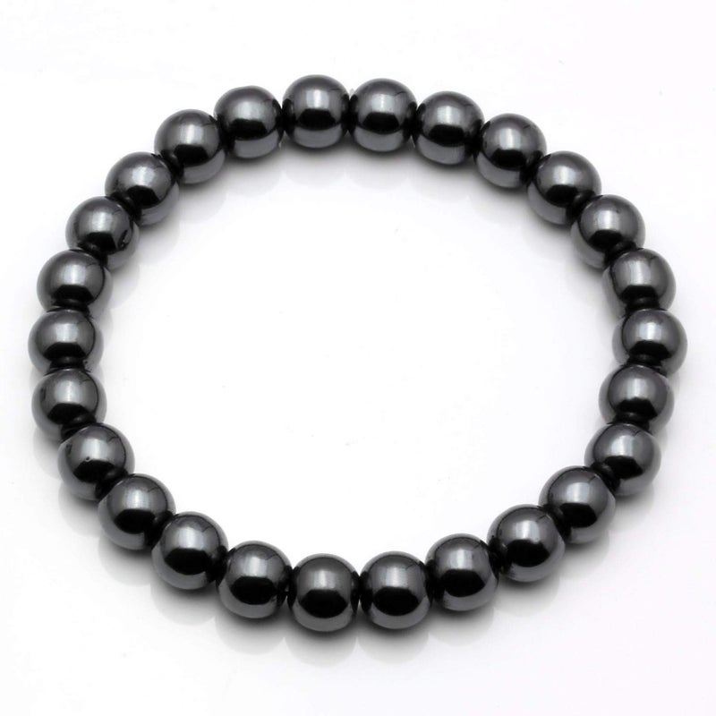 MILAKOO 4Pcs Punk Bracelets for Women Men Spiked Studded Wristband Gothic Skull Stone Beads Cuff - Image 4